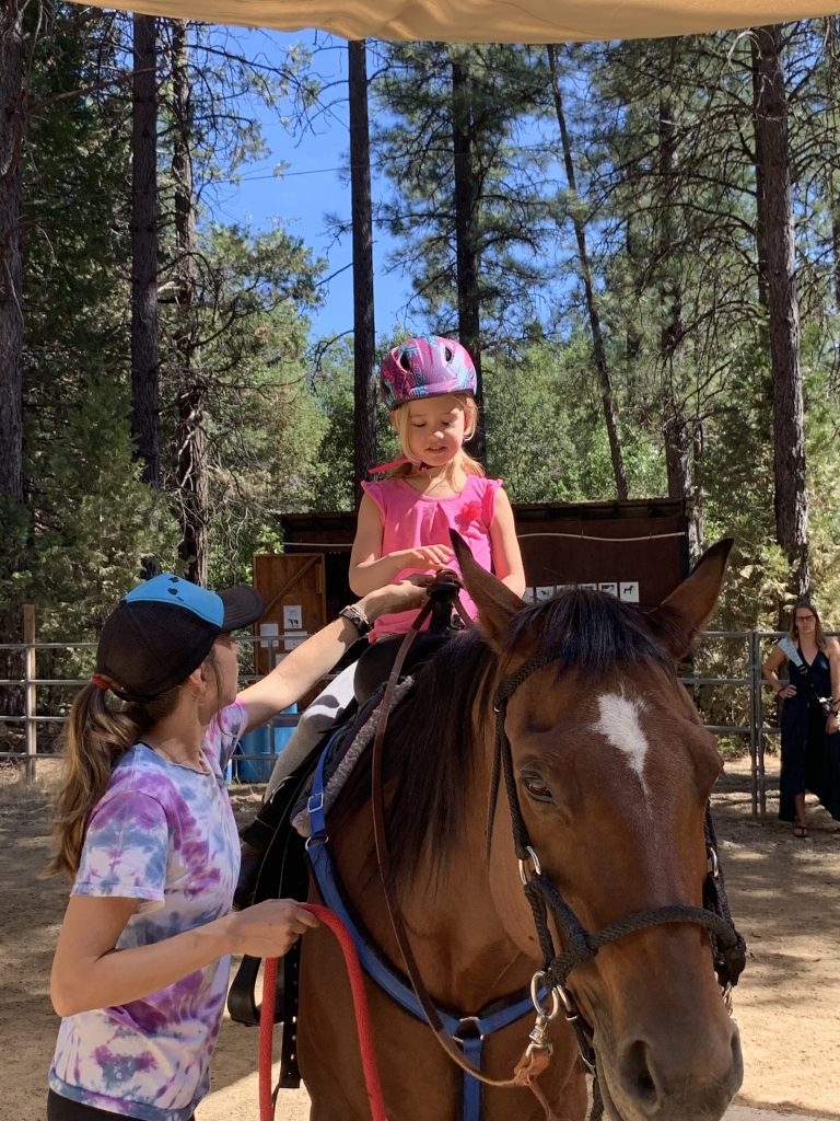Kids Learn to Ride Horses Summer Camp