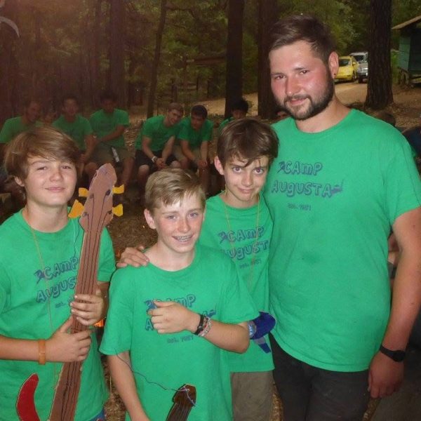 david with cabin in 2015